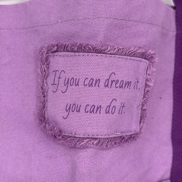 American Girl Purple book bag- If you can dream it, you can do it! - Picture 2 of 7